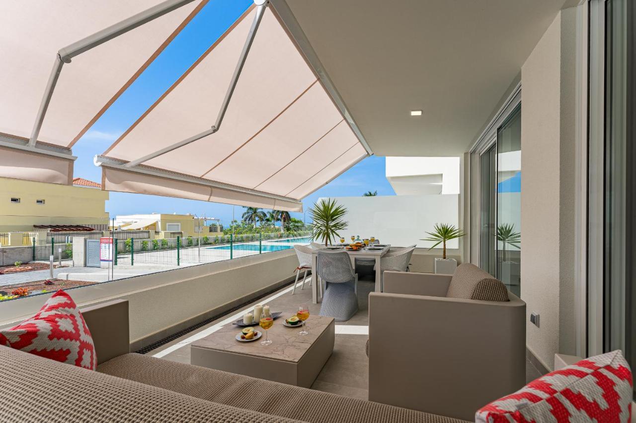 Modern New Apartment Las Terrazas De Costa Adeje. Heated Pool, Big Terrace And Private Parking Dış mekan fotoğraf