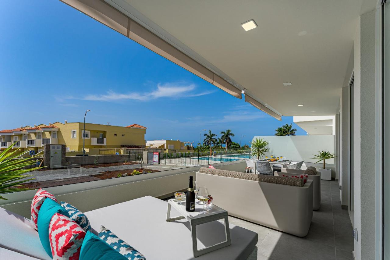 Modern New Apartment Las Terrazas De Costa Adeje. Heated Pool, Big Terrace And Private Parking Dış mekan fotoğraf