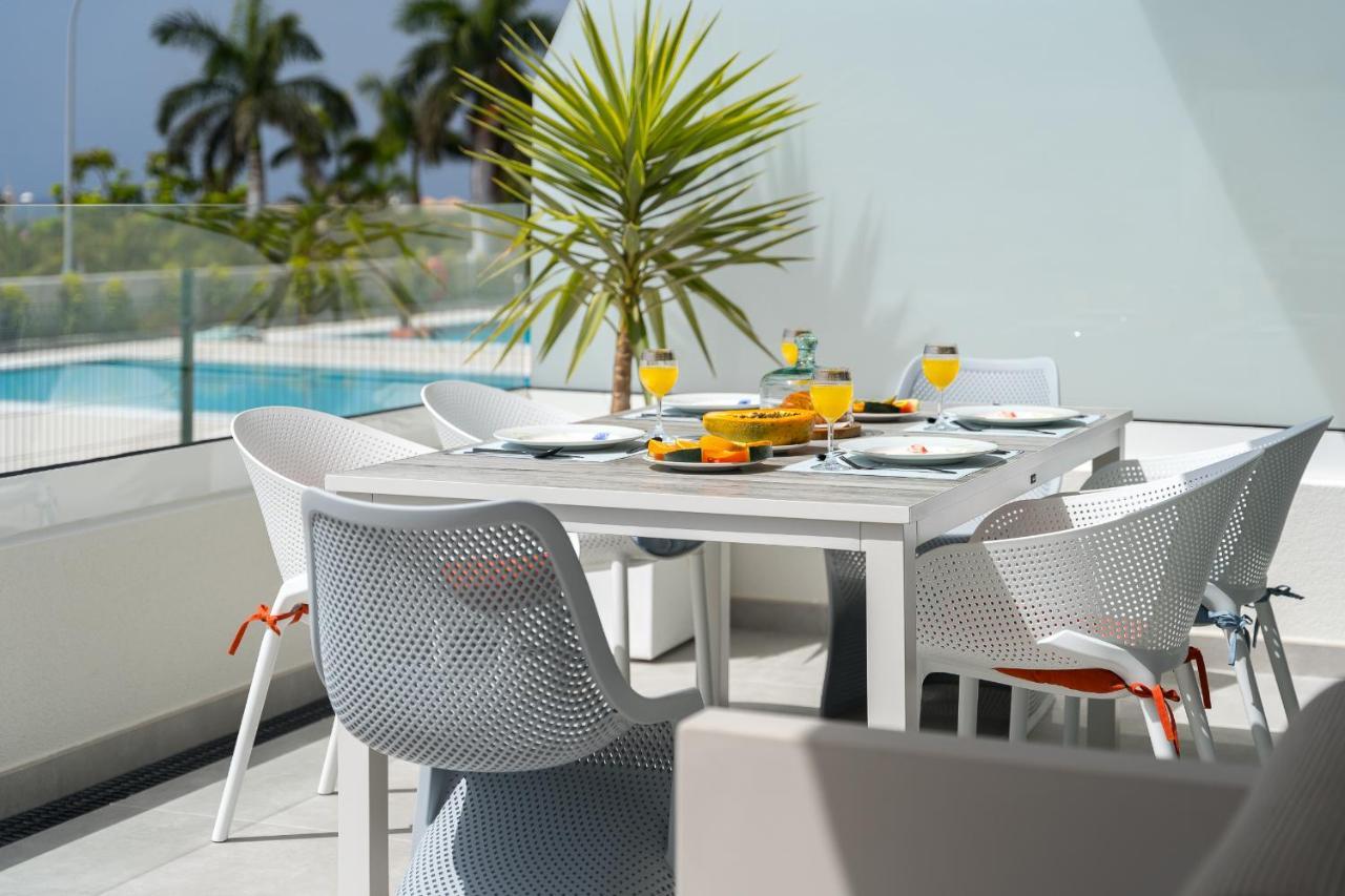 Modern New Apartment Las Terrazas De Costa Adeje. Heated Pool, Big Terrace And Private Parking Dış mekan fotoğraf