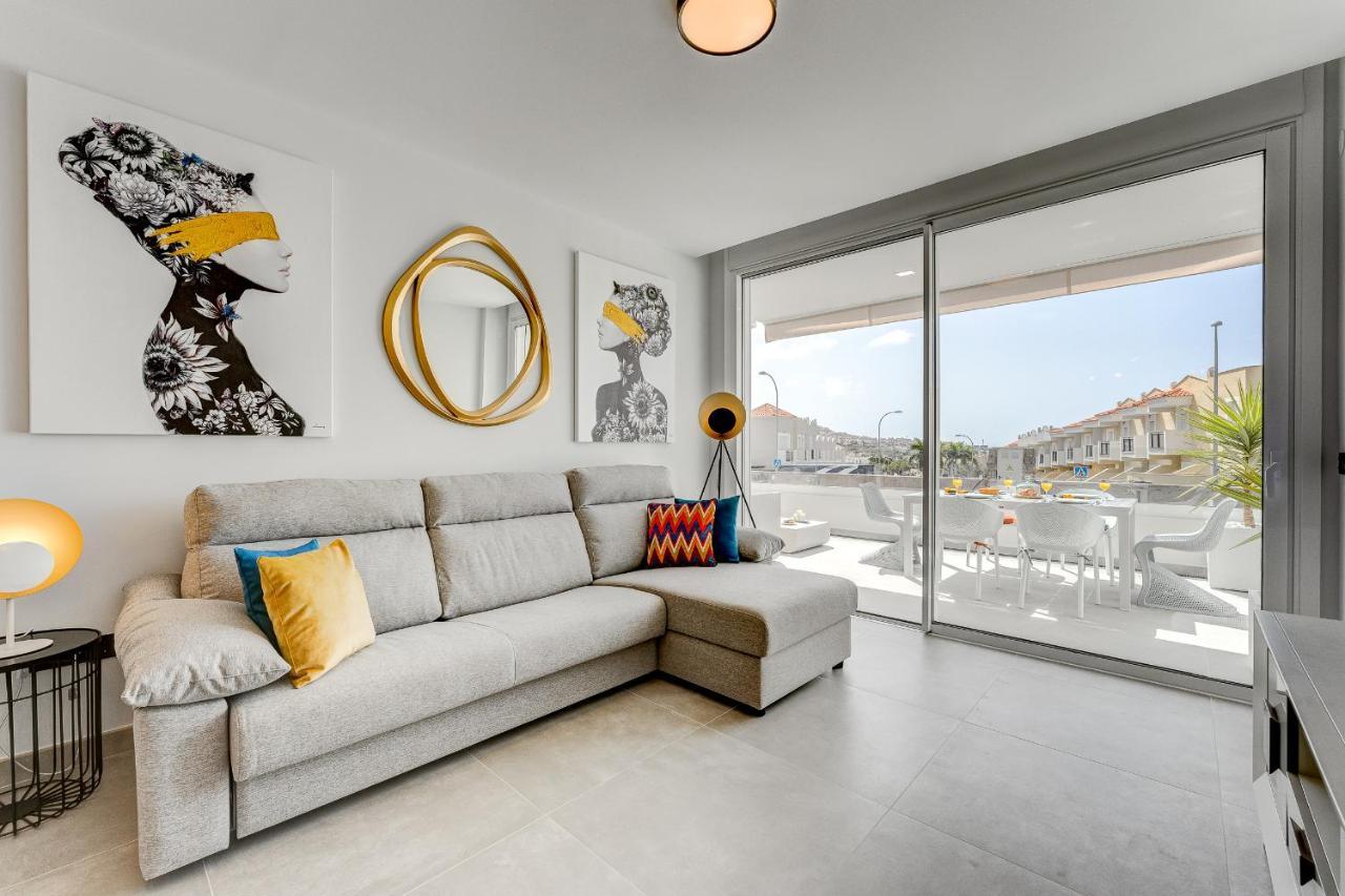 Modern New Apartment Las Terrazas De Costa Adeje. Heated Pool, Big Terrace And Private Parking Dış mekan fotoğraf