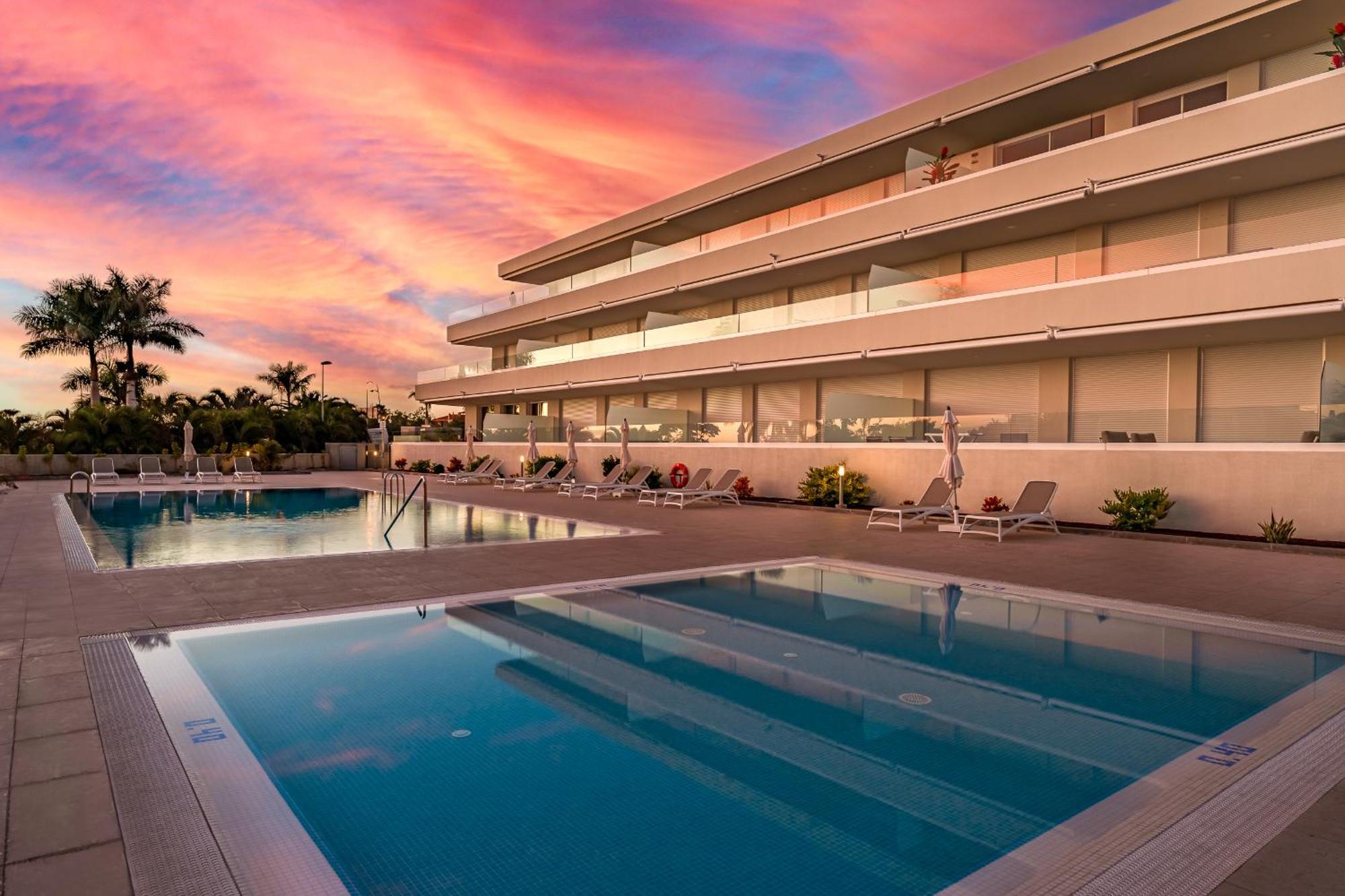 Modern New Apartment Las Terrazas De Costa Adeje. Heated Pool, Big Terrace And Private Parking Dış mekan fotoğraf